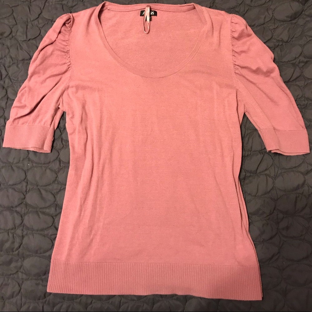 Apt 9 XL Dusty Rose Sweater
